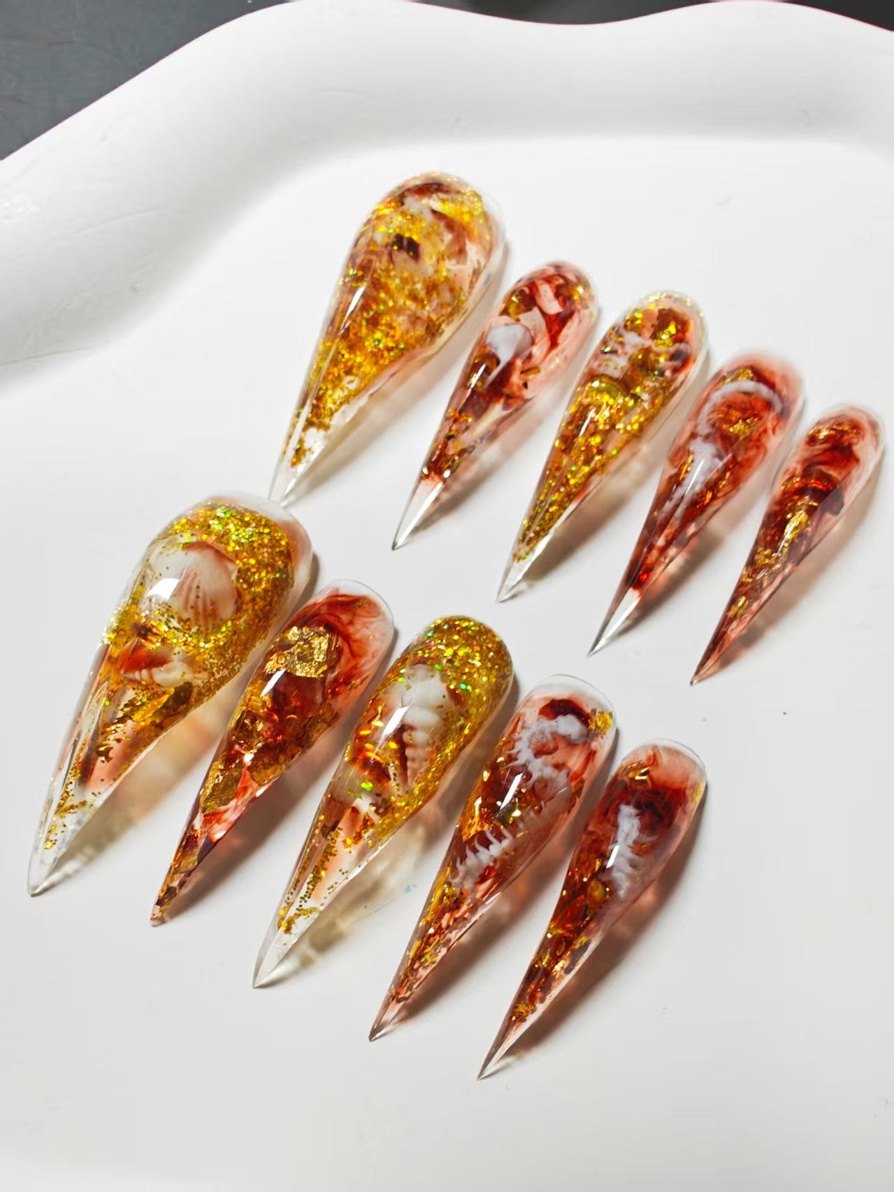 Jmnail-Dragon Claw Water nails DCW002