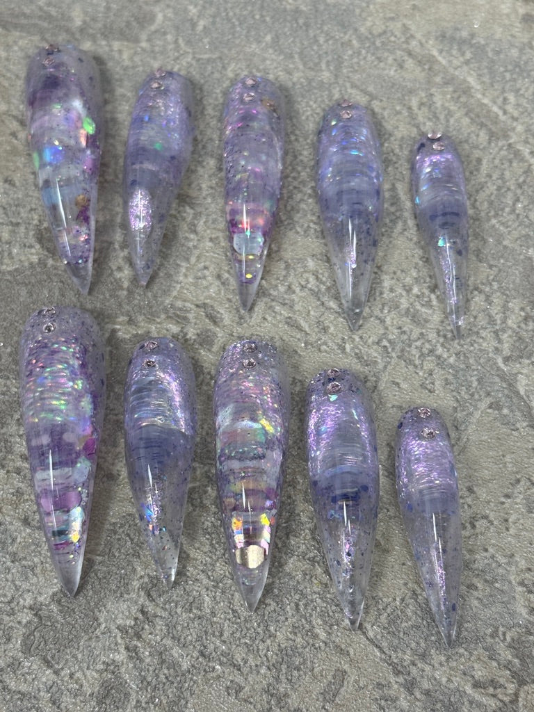 Colorful Nail-Dragon Claw Nails DD8802