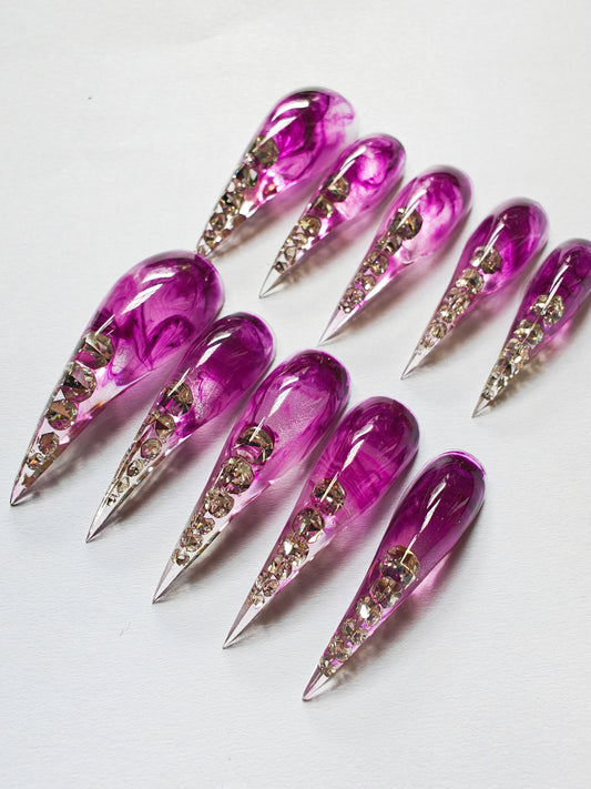 Jmnails-Dragon Claw nails DC 002