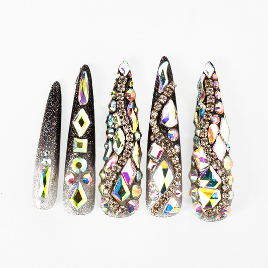 Colorful Nails-Sparkling Allure-C02