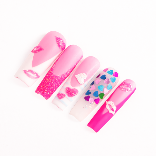Colorful Nails-Cute And Charming Nails-A18